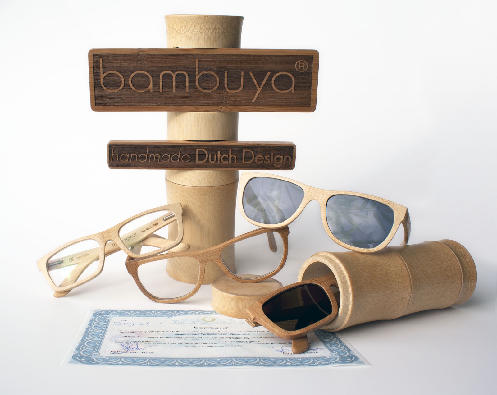 Gafas Bambuya fabricadas a mano