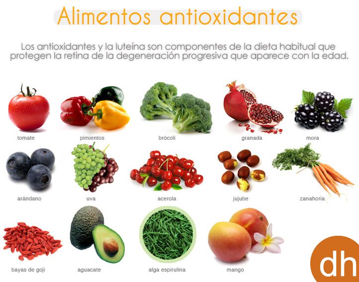 Alimentos para una buena salud visual